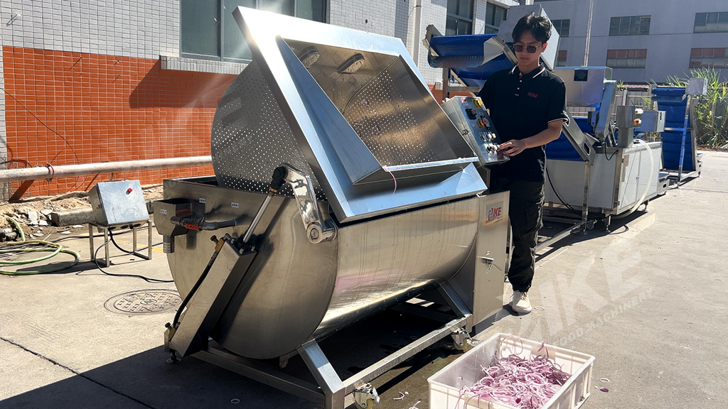 KT-WB100U Commercial Best Multifunctional Fruit and Vegetable Washer Machine